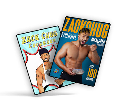 ZACK CHUG ULTIMATE COOKBOOK BUNDLE